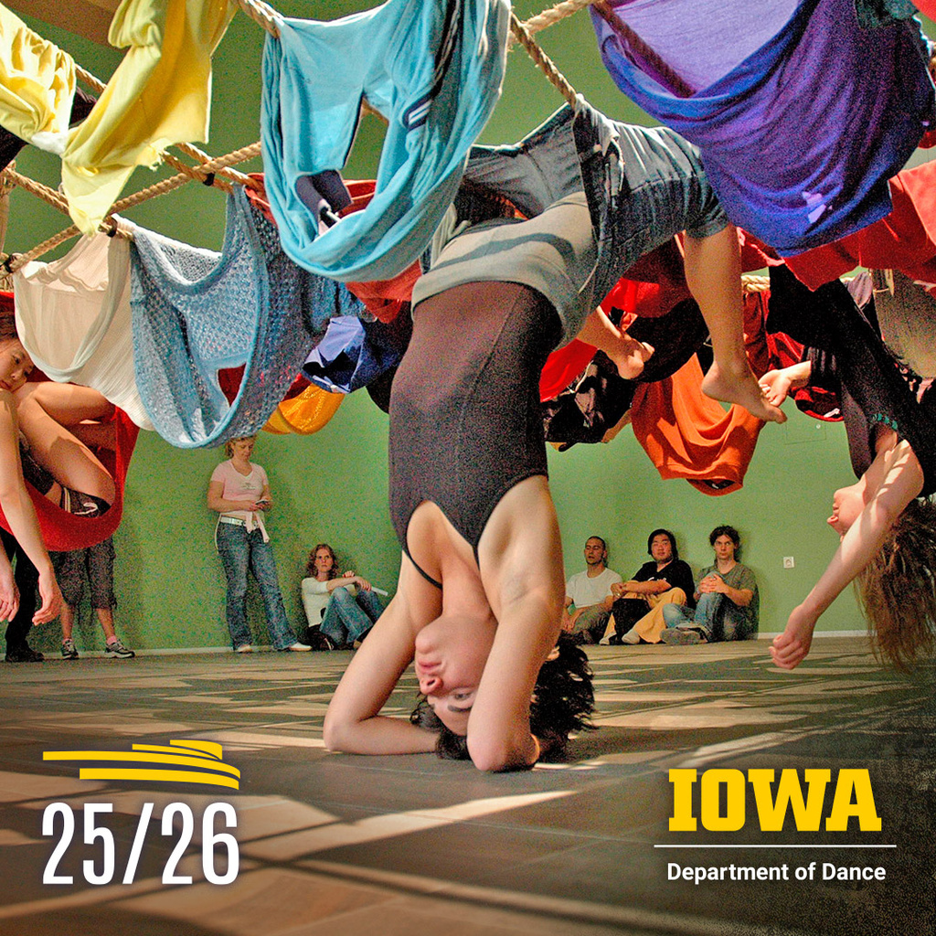 Trisha Brown's "Floor of the Forest" promotional image